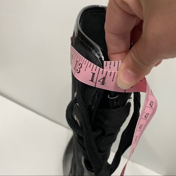 Sold- COACH Tristee signature fabric rubber boots - Picture 15 of 16